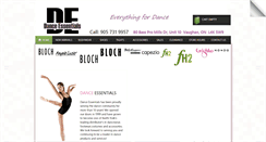 Desktop Screenshot of danceessentials.ca